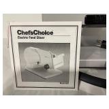 ChefsChoice Premium Electric Food Slicer Model 610 with Manuals