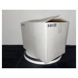 Set of 4 Amber Glass Growlers 64 oz with Handles