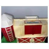 Vintage Fisher-Price Little People Plastic Barn Playset