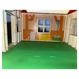 Vintage Fisher-Price Little People Plastic Barn Playset