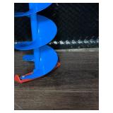 Strikemaster Mora Ice Drill with Mac Sports Folding Captain Chair