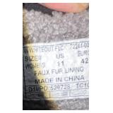 BOGS Womens Whiteout FLCX Size 11 Waterproof Boots with Faux Fur Lining