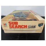 1973 Milton Bradley Sub Search 3-Level Strategy Game - Vintage