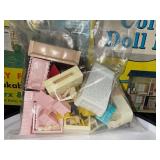 Vintage Louis Marx Metal Two-Story Colonial Doll House with Original Box