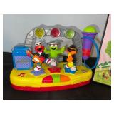 Sesame Street Musical Toy and Child Guidance Barn Puzzle Set
