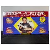 Radio Flyer No. 551 Wooden Sled in Original Box