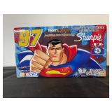 Sealed Team Caliber 1:24 Superman Justice League #97 Sharpie Ford Taurus Die-Cast NASCAR Replica