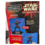 Star Wars Episode I Darth Maul Interactive Talking Bank in Original Box
