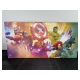 Marvel Avengers Canvas Wall Art 28x15 Inch