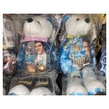 Elvis Presley Collectible Plush Bear Set Including Stamp Bear