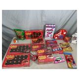 Assorted Candy, Chocolate Cherries, Energy Shots, Werther