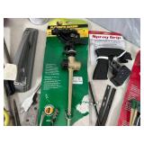 New and Used Lawn Sprinklers, Hand Tools, and More