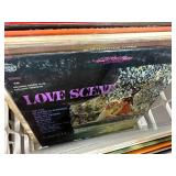 3 Baskets of Vinyl Records