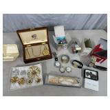 Assorted Watches, Jewelry, Pocket Knife