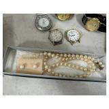 Assorted Watches, Jewelry, Pocket Knife