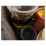 Assorted Faux Plants, Home Decoration, Hand Towels, Heavy Metal Shelf, and More