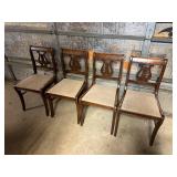 4 Wood Chairs