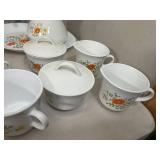 135 pc Set of Vintage Correlle Corning Wildflower China / Dish Set