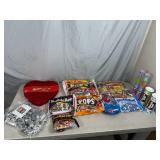 Assorted Candy, Turtles, Tootsie Pops, Tootsie Rolls, Dots, Pez, and More