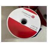 19 New Rolls of Decorative Wired Ribbon - $246 retail!