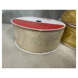 8 New Large Rolls of Decorative Wired Ribbon - $200 retail!