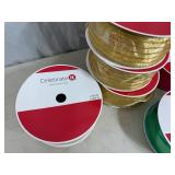 8 New Large Rolls of Decorative Wired Ribbon - $200 retail!