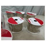 19 New Rolls of Decorative Wired Ribbon - $246 retail!