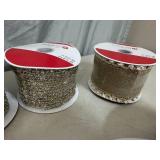 19 New Rolls of Decorative Wired Ribbon - $246 retail!