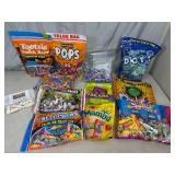 Assorted Candy, Dots, Fruit Chews, Blow Pops, Sugar Babies, Tootise Pops, and More