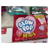 Assorted Candy, Blow Pops, Mamba, Charms, Andes Mints, Cotton Candy, Dubble Bubble, and More