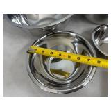 4 New Bene Casa Stainless Steel Mixing Bowls
