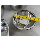 4 New Bene Casa Stainless Steel Mixing Bowls