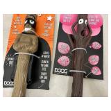 2 New "The Sticks" Hard Rubber Dog Toys