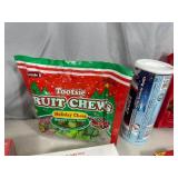 Assorted Candy, Chocolate Cherries, Junior Mints, Fruit Chews, Tootsie Rolls, Charleston Chew, and More