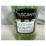 New 18 oz Tuscany Premium Candle with Essential Oils