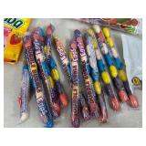 Assorted Candy, Blow Pops, Tootsie Pops, Mamba, Fruit Chews, and More