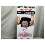 New Nutri Chopper with Storage Container