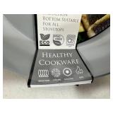 New 9.5 inch Ceramic Coated Aluminum Induction Safe Frying Pan