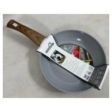 New 8 inch Ceramic Coated Aluminum Induction Safe Frying Pan