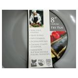 New 8 inch Ceramic Coated Aluminum Induction Safe Frying Pan