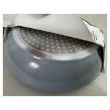 New 8 inch Ceramic Coated Aluminum Induction Safe Frying Pan