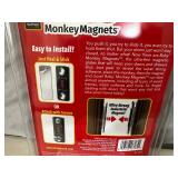 8 New Pairs of Ruby Monkey Magnets