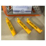 New 7 inch Speed Square with Folding Utility Knife and 3 Line Levels