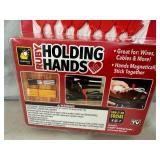 New 8 Pack of Ruby Holding Hands Magnetic Silicone Ties / Organizers