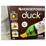 New Horsepower Duck Compact Cordless Vacuum