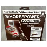 New Horsepower Pocket Pony Cordless Power Scrubber