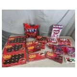 Assorted Candy, Chocolate Cherries, Dots, Tootsie Pops, Junior Mints, and More
