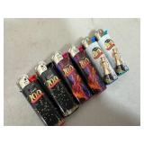 6 New Script Lighters