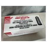 4 New Milwaukee Carbide Tooth Hole Saws - 4 Sizes