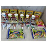 Assorted Candy, Haribo Gummies, Fruit Chews, Tootsie Roll Banks, Etc